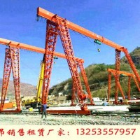 河北唐山龙门吊出租公司5吨26米跨门机价格