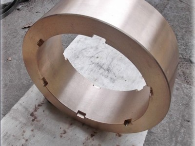 离心铸造锡青铜铜套，大型铜套图3