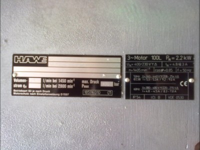 哈威泵HC44L2.5-A4400-VB11FM-RH-1图3