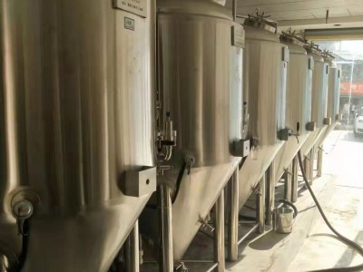 生产定做饭店用的精酿啤酒设备 日产1吨的啤酒设备图3