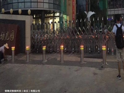 武汉深层防水升降桩 武汉智能摇控电动立柱图3