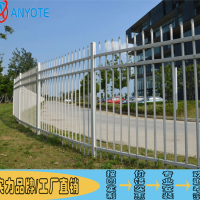 汕头工业园铁栅栏 电厂围墙栏杆厂家 社区防爬护栏定做