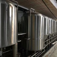 啤酒屋烧烤店商用鲜酿啤酒设备 500升啤酒糖化罐