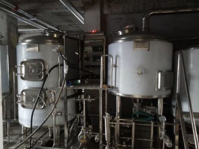 啤酒屋烧烤店商用鲜酿啤酒设备 500升啤酒糖化罐图2