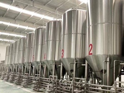 长春精酿啤酒设备 啤酒厂年产1万吨啤酒设备图2