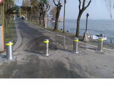 湖北手动式升降路桩厂 武昌升降路桩批发图3