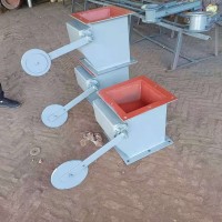 天润电动双层重锤翻板阀规格型号齐全 重锤卸灰阀品牌