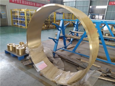 定制生产铝青铜大型铜套图3