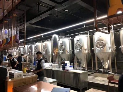 日产1000升的啤酒酿酒设备生产工厂 酿造啤酒的设备图2