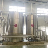 30吨精酿啤酒发酵罐啤酒厂自动化啤酒设备大型啤酒设备