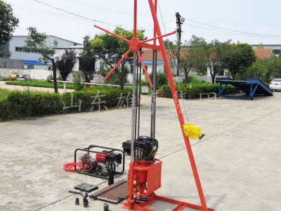 BZ-30S液压勘探取岩芯钻机便携式桥梁铁路打孔机图2