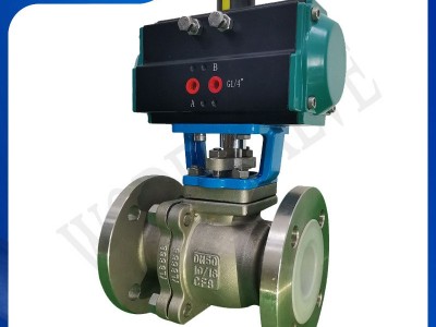 进口不锈钢衬氟球阀 不锈钢防腐阀图2