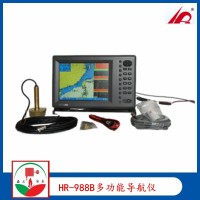 华润HR-988B多功能彩色渔探仪 GPS船用导航仪 海图机