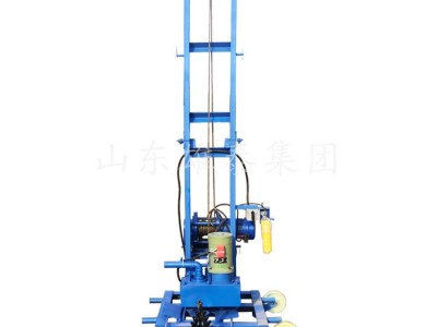可折叠式水井钻机 小型电动打井机 全自动小型钻井机械图2