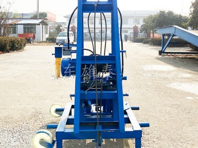 可折叠式水井钻机 小型电动打井机 全自动小型钻井机械图3