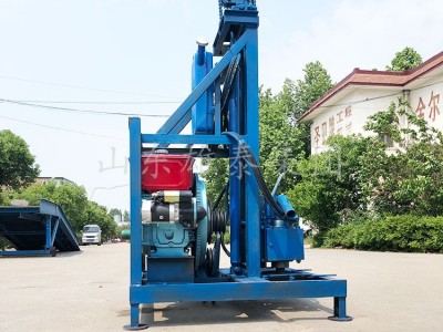 柴油液压打井机小型打井机野外农田钻井机图3