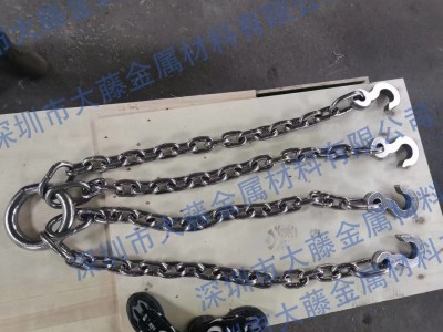 供应不锈钢起重机链条/提升不锈钢链条厂家图2
