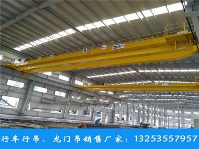 广西贵港桥式起重机厂家QD50/10t-18.4m双梁行吊图1