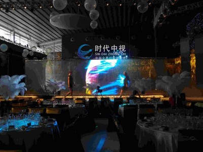 深圳投影纱幕 全息投影膜 裸眼3D投影纱幕 正背投影舞台网纱图2