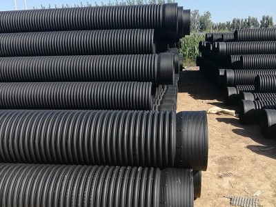 廊坊市区hdpe波纹管供应160/200/300聚乙烯排水管图2