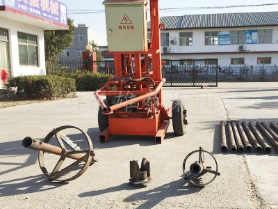 百米水井 钻机 农田灌溉钻井机 工地打降水井回转式家用图3
