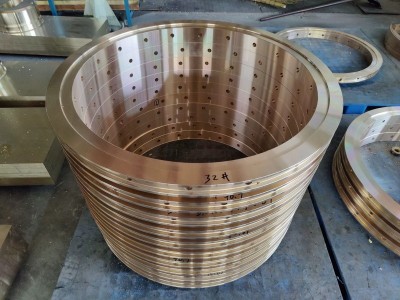 定制生产风电机组增速齿轮箱铜环图2