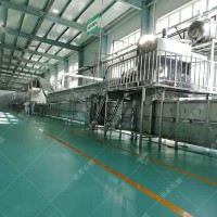 现代化粉条加工厂用设备 丽星水晶粉丝机使用铺浆涂布式工艺