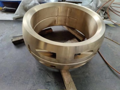 来图加工中厚板轧机配件球面瓦图2