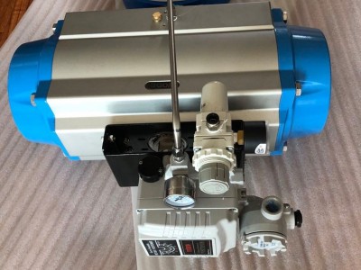 进口气动衬氟调节蝶阀 气动自控阀门图2