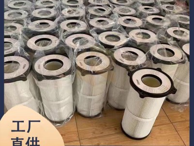 千陆替代尼得曼除尘滤筒 东丽覆膜防静电焊烟粉尘滤芯定制图3