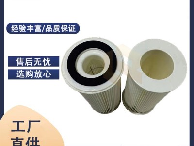 千陆替代安满能除尘滤筒 覆膜防静电焊烟除尘滤芯图2