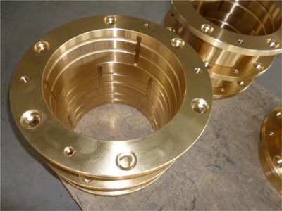 批量定制生产挖掘机推压大轴铜套图3