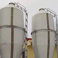 养殖场现代化养殖饲料储存设备料塔玻璃钢料塔的优势