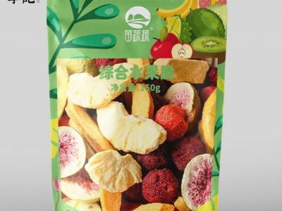 阴阳袋综合水果脆果蔬脆片厂家袋装生产代加工代理批发价格图1