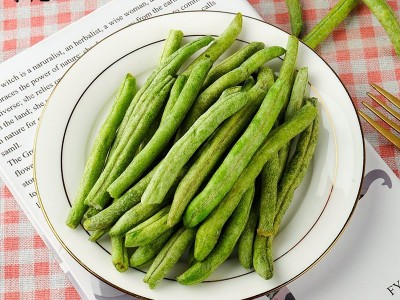 青刀豆脆果蔬脆片厂家直供直播带货电商一件代发代加工光头李记图1
