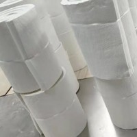 淄博防火棉高温电炉耐火衬里 硅酸铝针刺毯5公分厚陶瓷纤维毯