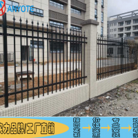 供应产业园防攀爬栏杆 学校宿舍围墙护栏 佛山金属栏杆厂家