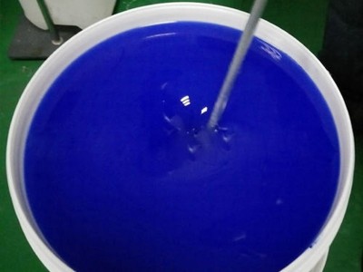 过滤净化器液槽硅胶 密封不冒油抗震防潮 蓝色环保液槽胶可调图2