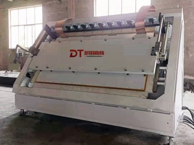 斜面拼板组框机械 石家庄多田高频机械图2