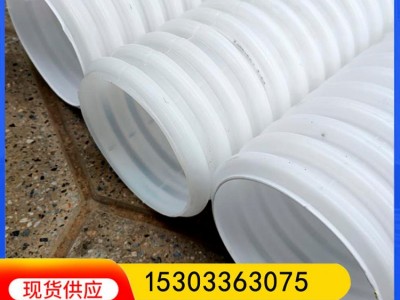 HDPE双壁波纹管 75/90波纹管弱电电线套管8KN波纹管图2