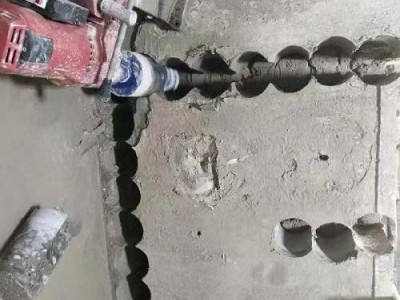 太原党校路工程打眼家庭打孔墙体开门洞水钻钻孔捣地图2