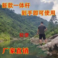 吸浮王锂电一体竿,锂电打渔钓鱼助力杆