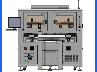 高速柔性分选摆盘设备全自动IC芯片整列摆盘机半导体自动排列机图2