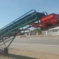 荣祥移动式抛粮机解决您的远距离输送问题