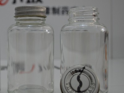 虫草瓶 玻璃虫草包装瓶 管制虫草玻璃瓶图2