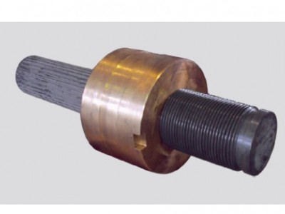 离心铸造中厚板轧机压下螺母丝杆图2