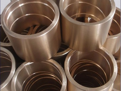 离心铸造定制生产液压油缸铜套图2