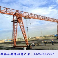 广东深圳龙门吊出租公司3吨12米电动葫芦门式起重机