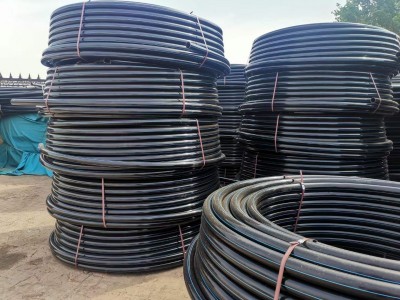 HDPE电力管  地下管线电缆护套管 50/63/75PE盘管图3
