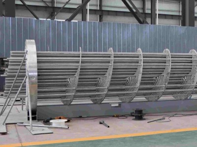 巧为 连续螺旋折流板换热器  定制压力容器图2
